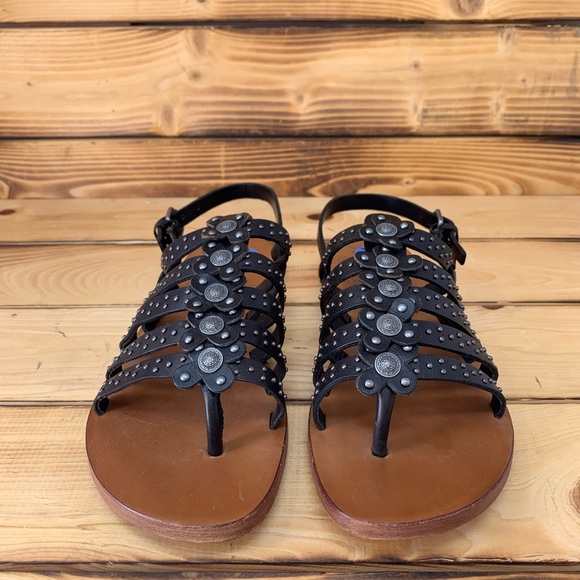 Patricia Nash Shoes - Patricia Nash | Floral Stud Leather Sandal | 7.5